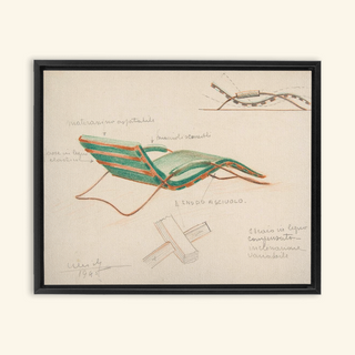 Green Chaise Print, 1945