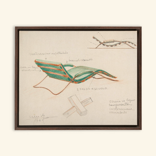 Green Chaise Print, 1945