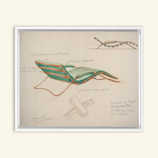 Green Chaise Print, 1945