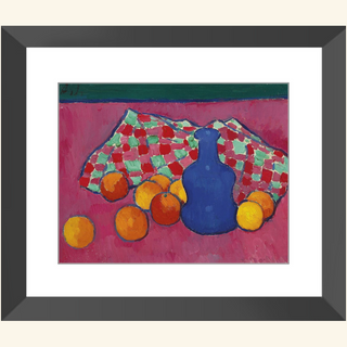 Blue Vase with Oranges Print, 1908