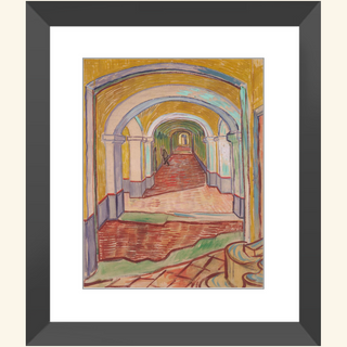 Corridor in the Asylum Print, 1889