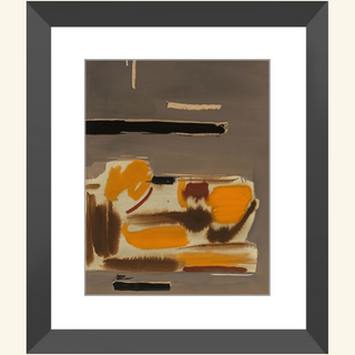 Untitled Oil & Gouache On Paper Print, 1959-1963