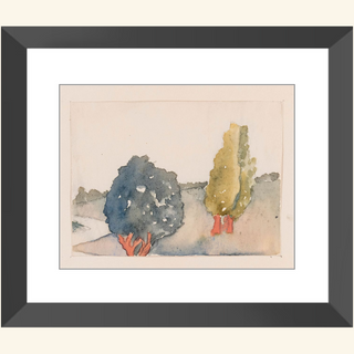 Three Trees Print, 1909