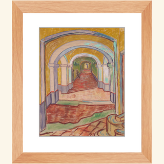 Corridor in the Asylum Print, 1889