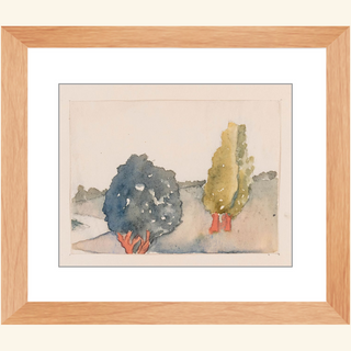Three Trees Print, 1909