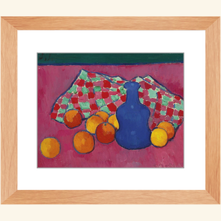 Blue Vase with Oranges Print, 1908