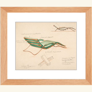 Green Chaise Print, 1945