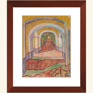 Corridor in the Asylum Print, 1889