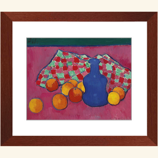 Blue Vase with Oranges Print, 1908