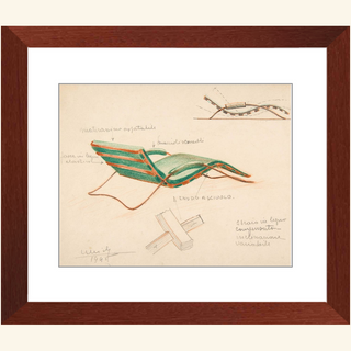 Green Chaise Print, 1945