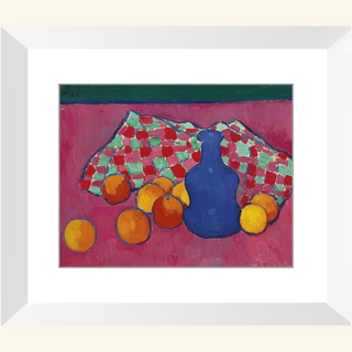 Blue Vase with Oranges Print, 1908