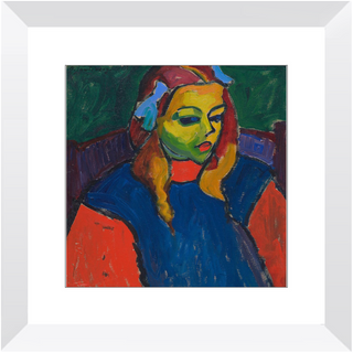 Girl with Green Face Print, 1910
