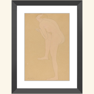 Watercolor Figure Print, 1840-1917