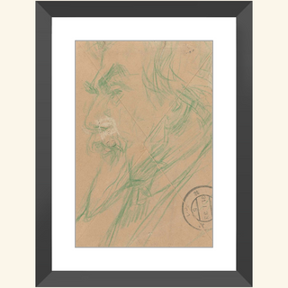 Portrait of Painter Jan Toorop Print, 1874-1925