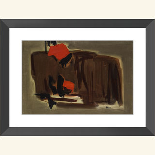 Untitled Oil On Canvas Print, 1950