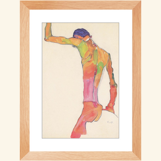 Male Nude Print, 1910