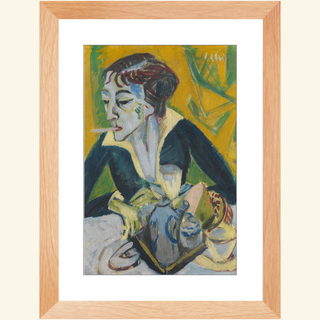 Erna with Cigarette Print, 1938