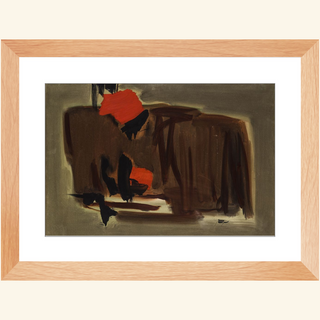 Untitled Oil On Canvas Print, 1950