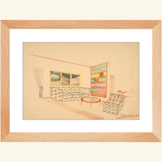 Living Room I Print, 1939