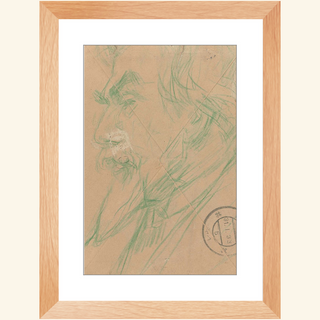 Portrait of Painter Jan Toorop Print, 1874-1925