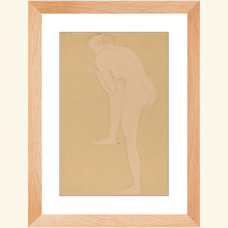 Watercolor Figure Print, 1840-1917