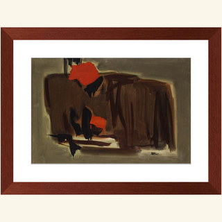 Untitled Oil On Canvas Print, 1950