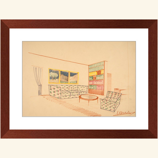 Living Room I Print, 1939