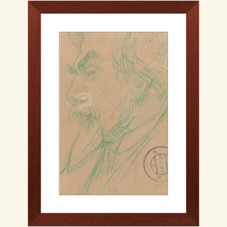 Portrait of Painter Jan Toorop Print, 1874-1925