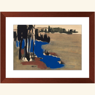 Untitled Gouache on Paper Print, 1960-1969