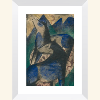 Two Blue Horses Print, 1913