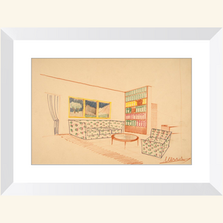 Living Room I Print, 1939