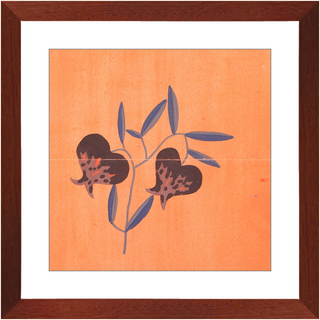 Textile Design: Pappelrose Print, 1911-1916
