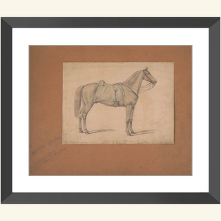 The Royal Sorrel Horse Print, 1860