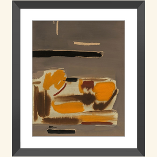 Untitled Oil & Gouache On Paper Print, 1959-1963