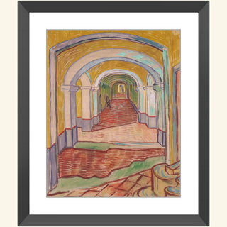 Corridor in the Asylum Print, 1889