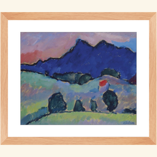 Blue Mountain Print, 1910