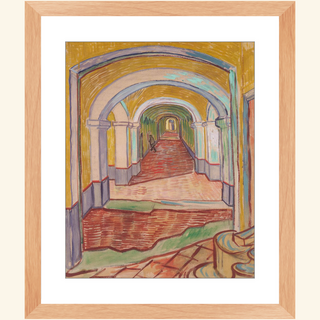 Corridor in the Asylum Print, 1889