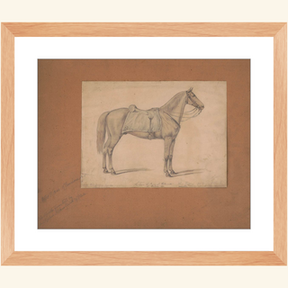 The Royal Sorrel Horse Print, 1860