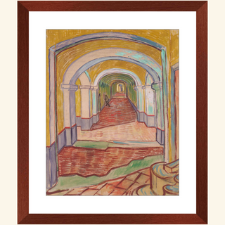 Corridor in the Asylum Print, 1889