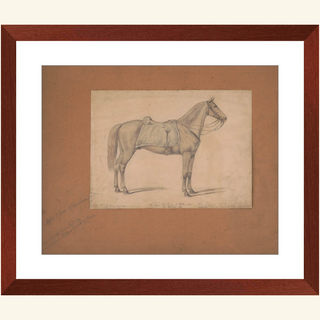 The Royal Sorrel Horse Print, 1860