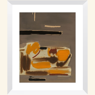 Untitled Oil & Gouache On Paper Print, 1959-1963