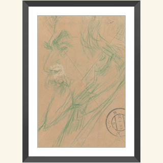 Portrait of Painter Jan Toorop Print, 1874-1925