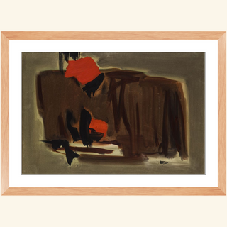 Untitled Oil On Canvas Print, 1950