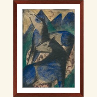 Two Blue Horses Print, 1913