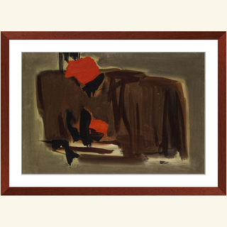 Untitled Oil On Canvas Print, 1950