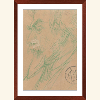 Portrait of Painter Jan Toorop Print, 1874-1925