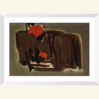 Untitled Oil On Canvas Print, 1950