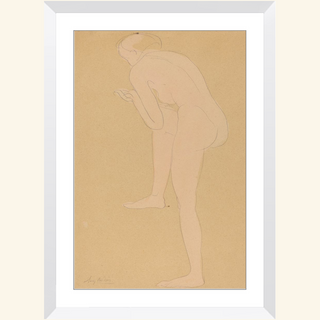 Watercolor Figure Print, 1840-1917