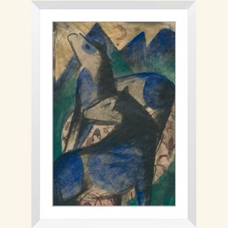 Two Blue Horses Print, 1913