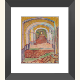 Corridor in the Asylum Print, 1889